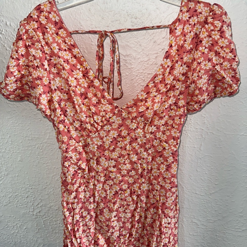 Altar'd State Pink Floral Dress